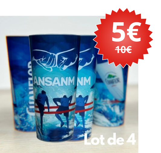 ECOCUP "ANSANM" - LOT DE 4