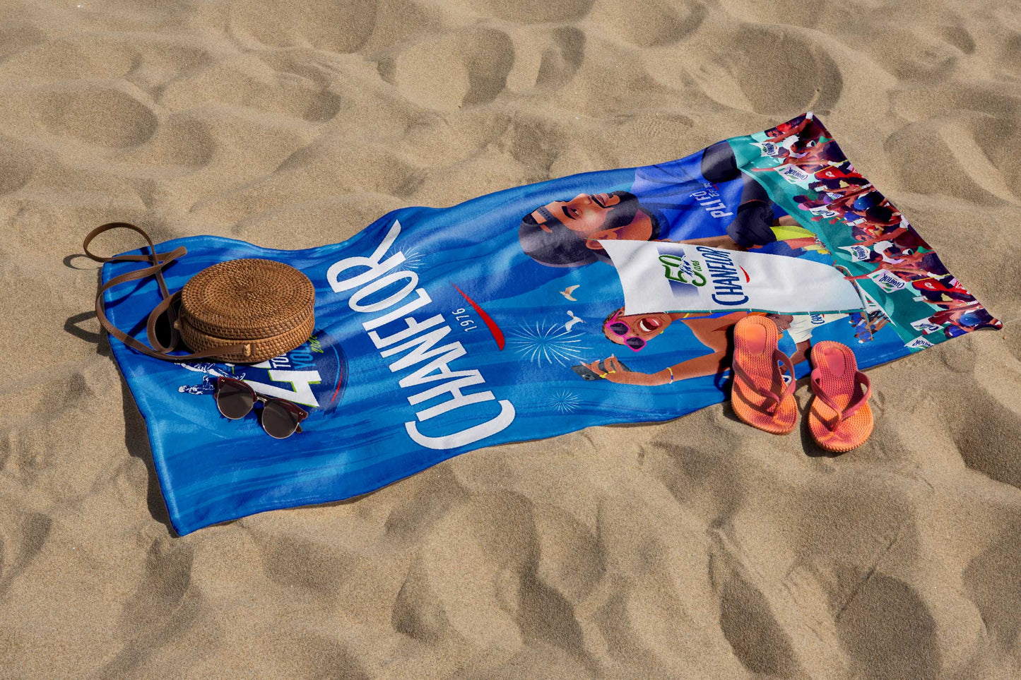 SERVIETTE DE PLAGE 40EME TOUR DES YOLES