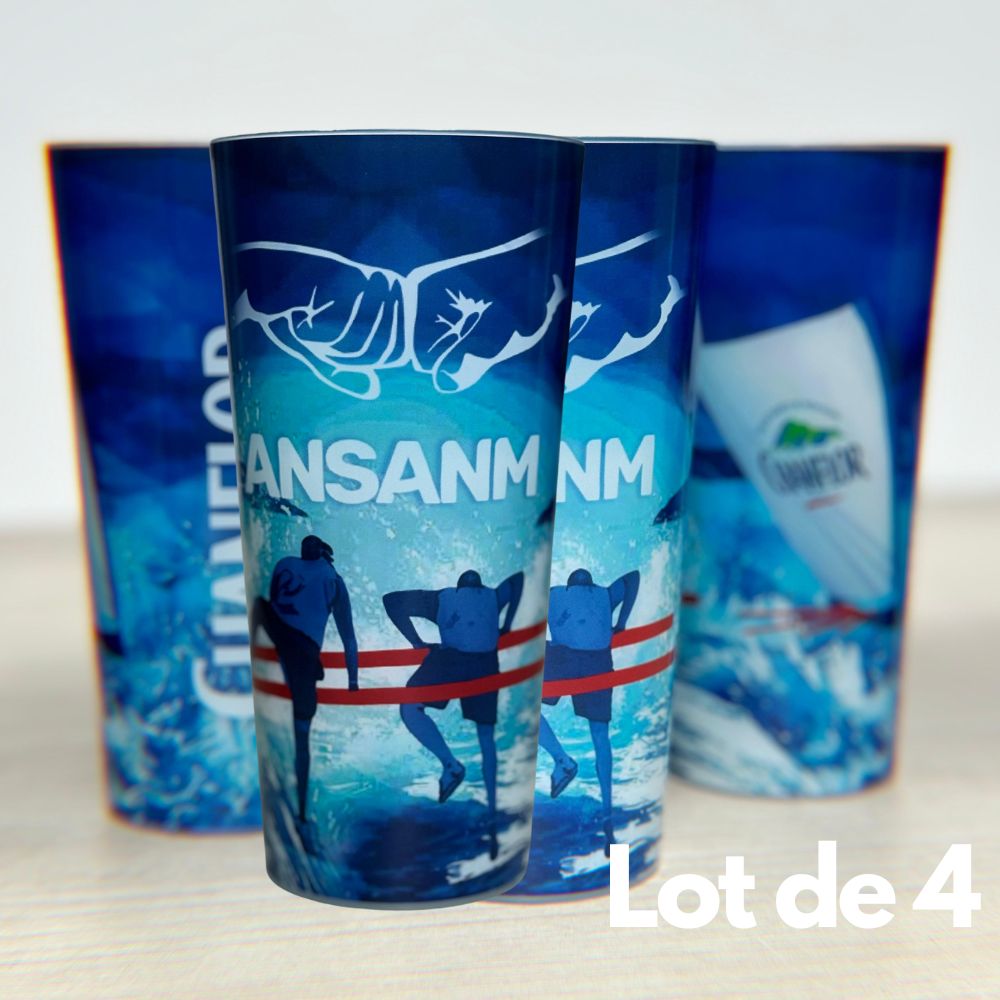 ECOCUP "ANSANM" - LOT DE 4